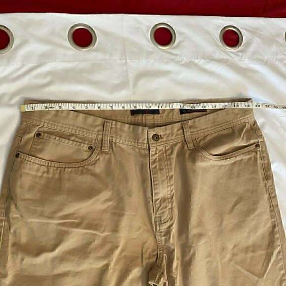 Weatherproof Mens Tan Brown Khaki Hike Camp Pant Size 40X32 - Picture 7 of 11